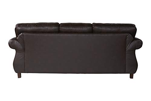 Roundhill Furniture Leinster Sofas, Espresso