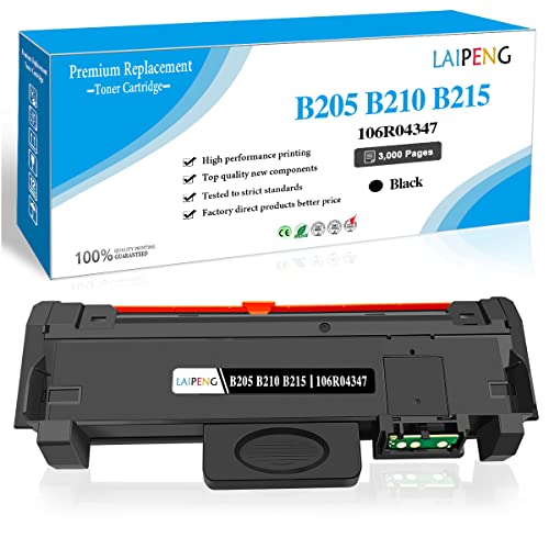 LAIPENG Compatible Xerox106R04347 B205 B210 B215 Toner Cartridge for Xerox B205 B210 B215 B205NI B205MFP B210DNI B215DNI B215MFP Printer High Yield 3,000 Pages(Black,1-Pack)