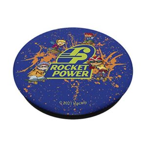 Rocket Power Paint Splatter Logo PopSockets PopGrip: Swappable Grip for Phones & Tablets