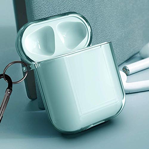 DuroCase Protective Cover Compatible with Airpods Case 1st & 2nd Generation, Duo Shield Protective Case with Keychain (Custom Photo)