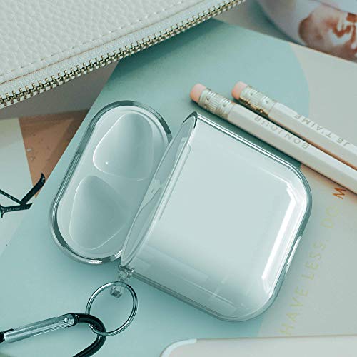 DuroCase Protective Cover Compatible with Airpods Case 1st & 2nd Generation, Duo Shield Protective Case with Keychain (Custom Photo)