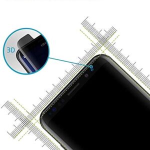 [2-Packs] GLBLAUCK Privacy Screen Protector for Galaxy S21 Plus 5G, Anti-Spy 9H Hardness Tempered Glass Screen Protectors for Samsung Galaxy S21 Plus 5G (6.7 inch 2021) [Don’t Support Fingerprint Unlock]