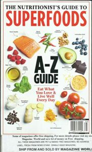super foods magazine, the nutritionist's guie to a - z guidespecial 2020