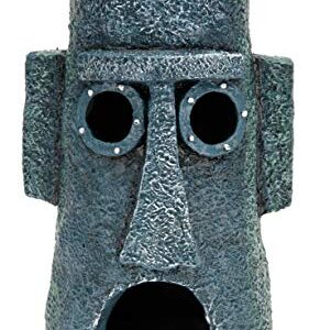 Penn-Plax Spongebob Squarepants Officially Licensed 3-Piece Aquarium Ornament Bundle – Spongebob’s Pineapple House, Squidward’s Easter Island Home, and The Krusty Krab