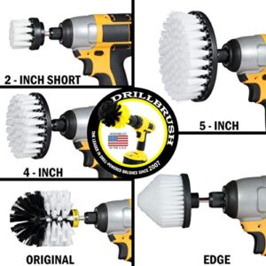 Drill Brush Power Scrubber by Useful Products - Car Detailing - Car Cleaning Kit - Carpet Cleaner - Glass Cleaner - Leather Cleaner - Window Cleaner - Car Cleaner - Car Wash Brush - Car Wash Kit