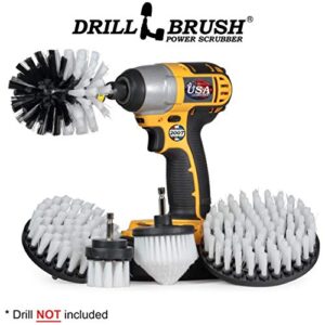 Drill Brush Power Scrubber by Useful Products - Car Detailing - Car Cleaning Kit - Carpet Cleaner - Glass Cleaner - Leather Cleaner - Window Cleaner - Car Cleaner - Car Wash Brush - Car Wash Kit