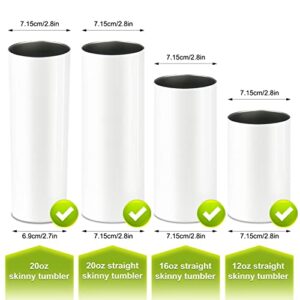 XccMe 20oz Skinny Tumbler Replacement Lids 2 Pack,Spill Proof Splash Resistant Silicone Sliding Covers,Straw Friendly, BPA Free