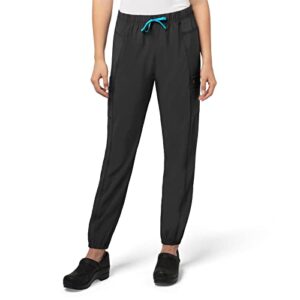 carhartt women's modern fit jogger pant, black, xl