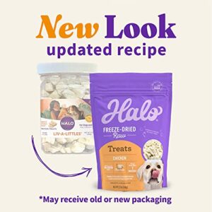 Halo 100% Chicken Breast Freeze-Dried Raw Treats, 3.7 oz.