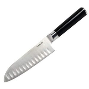 babish high-carbon 1.4116 german steel cutlery, 6.5" santoku knife