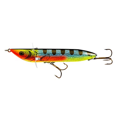 Heddon X0200JMP Slopenose - Natural Perch (4-7/8 Inch, 3/4oz), Multicolor, One Size