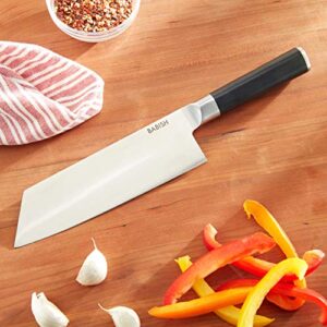 Babish High-Carbon 1.4116 German Steel Cutlery, 7.5" Clef (Cleaver + Chef) Knife, Good Housekeeping Standout Knife of 2022