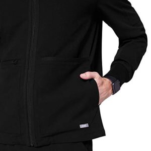 FIGS Zapote Scrub Jacket for Men — Black, M