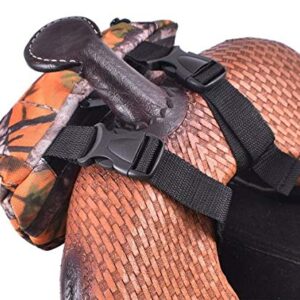 Showman Brown Insulated Nylon Saddle Phone Pouch.