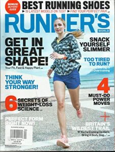 runner's world magazine, get in great shape ! april, 2019 printed in uk