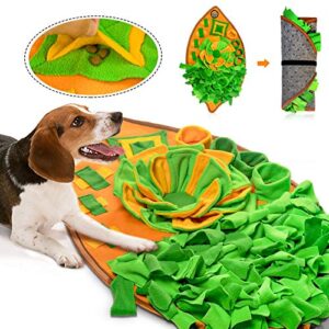 awoof snuffle mat for dogs, dog nosework feeding mat, pet interactive dog puzzle toys encourages natural foraging skills for training and stress relief