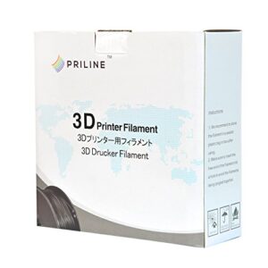 PRILINE PETG-1KG 1.75 3D Printer Filament, Dimensional Accuracy +/- 0.03 mm, 1kg Spool, 1.75 mm, Yellow