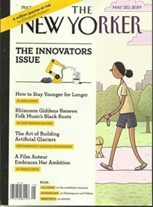 the new yorker magazine, the innovators issue may,20th 2019