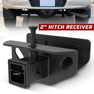 BUNKER INDUST Rear Trailer Hitch Receiver Fit for 2003-2018 Dodge Ram 1500/2003-2013 Ram 2500 3500/2019-2021 Ram 1500 Classic, 2" Inch Class 3 Tow Towing Hitch