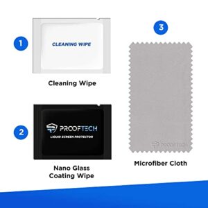 Phone Scratch Remover and Cracked Repair Liquid by ProofTech Liquid Glass Screen Protector | Covers up to 6 Devices | for All Smartphones Tablets and Watches