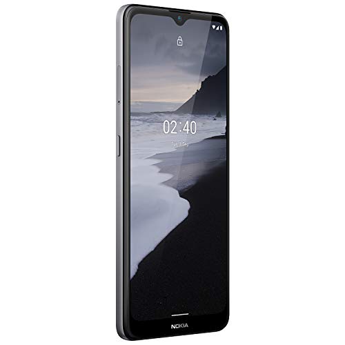 Nokia 2.4 | Android 10 | Unlocked Smartphone | 2-Day Battery | Dual SIM | US Version | 2/32GB | 6.5-Inch Screen | Charcoal