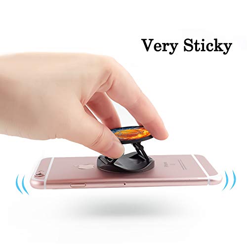 Ufbara Water Fire Basketball Phone Finger Expanding Stand Holder Kickstand Hand Grip Widely Compatible with Almost All Phones and Cases