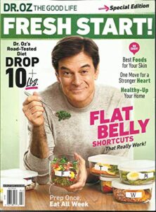 dr. oz the good life magazine, flat belly * drop 10 lbs special edition 2020