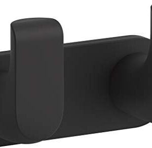 Kohler Avid Double Robe Hook, Matte Black