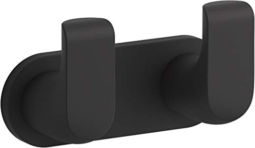 Kohler Avid Double Robe Hook, Matte Black