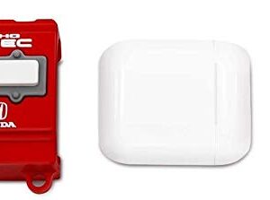 JDMTuning DOHC VTEC Apple Airpods Engine Silicone Case Cover for Protection Fits 1st Gen and 2nd Gen Wireless Charging