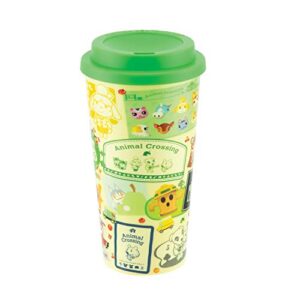 paladone pp7723nn animal crossing travel mug officially licensed merchandise, plastic, multicolour,350 ml