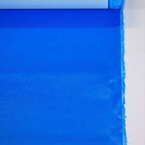 USA Fabric Store Process Blue Adhesive Poly Pro Twill Jersey Sportswear Apparel Applique Craft Fabric 50" Wide by The Yard