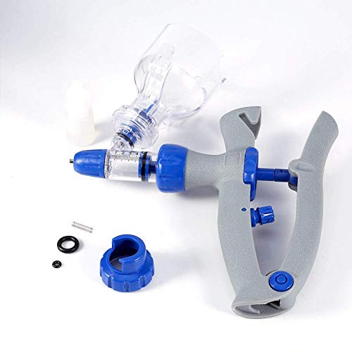 5ml Veterinary Injector Adjustable and Continuous Automatic Self Refill Syringe for Livestock Cattle Chicken Sheep Pig