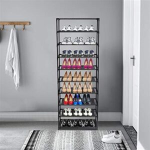 hopehope shoe rack for 30 pair wall bench shelf closet organizer storage box stand