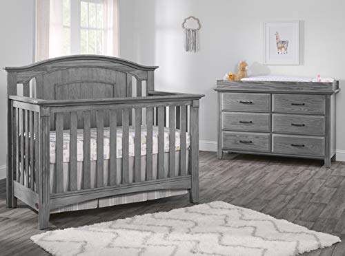 Oxford Baby Willowbrook Dresser, Standard, Graphite Gray