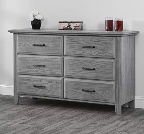 Oxford Baby Willowbrook Dresser, Standard, Graphite Gray