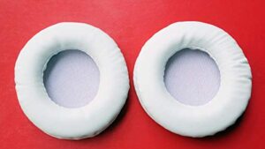 maintenance substitute ear pads compatible with jvc ha-sr185 ha-sr180 headset replacement cushion (white)