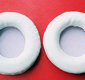 Maintenance Substitute Ear Pads Compatible with JVC HA-SR185 HA-SR180 Headset Replacement Cushion (White)