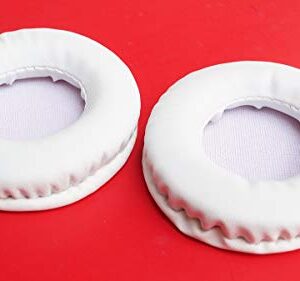 Maintenance Substitute Ear Pads Compatible with JVC HA-SR185 HA-SR180 Headset Replacement Cushion (White)