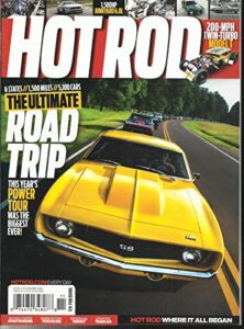hot rod magazine, the ultimate road trip november, 2018