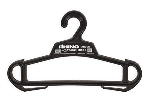 Rhino Hanger | The Everyday for Everything Hanger |USA Made | 200 lb Load Capacity | Premium Military Grade X-Large Heavy Duty Standard Hanger | Unbreakable Multipurpose | Suit Hangers