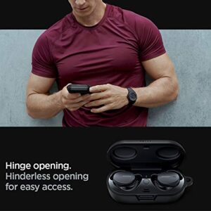 Spigen Rugged Armor Designed for Bose Sport Earbuds Case Cover (2020) - Matte Black