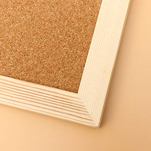 Practical Photo Wall Board Bulletin Board Message Boards Wooden Notice Board Photography Background Wall Props for Home Office (Light Brown)