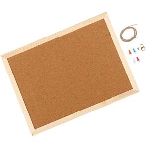 Practical Photo Wall Board Bulletin Board Message Boards Wooden Notice Board Photography Background Wall Props for Home Office (Light Brown)