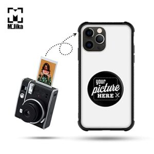 milika Custom Pictures Phone Case for iPhone 12 Pro max Personalized Phone Cases Customized Slim Soft and Hard tire Shockproof Protective Anti-Scratch Phone Cover Case Make Your Own case