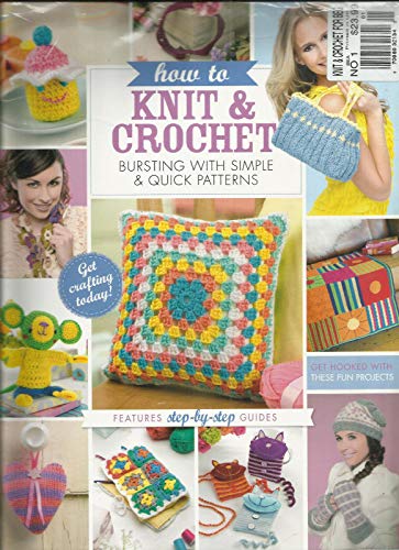 HOW TO KNIT & CROCHET BURSTING WITH SIMPLE & QUICK PATTERNS, FREE GIFT MISSING