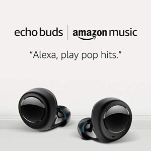 echo buds and 6 months amazon music unlimited free w/ auto-renewal
