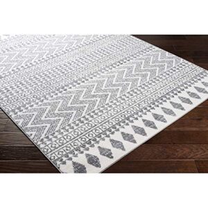 Artistic Weavers Calliope Bohemian Moroccan Area Rug,5'3" x 7',Grey