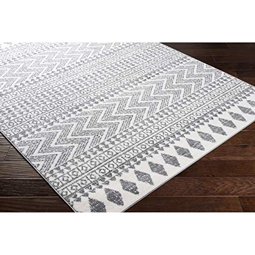 Artistic Weavers Calliope Bohemian Moroccan Area Rug,5'3" x 7',Grey