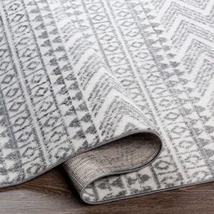 Artistic Weavers Calliope Bohemian Moroccan Area Rug,5'3" x 7',Grey